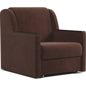 Кресло-кровать Шарм-Дизайн Аккорд Д 60 велюр Дрим шоколад банкетка артмебель велюр коричневый