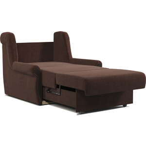 Кресло-кровать Шарм-Дизайн Аккорд М 90 велюр Дрим шоколад