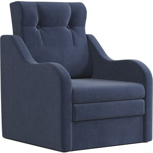 Кресло-кровать Шарм-Дизайн Классика В велюр Ультра миднайт тахта шарм дизайн классика 120 рогожка фиолетовый