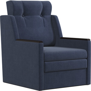 Кресло-кровать Шарм-Дизайн Классика Д велюр Ультра миднайт кресло артмебель амиса велюр голубой кант