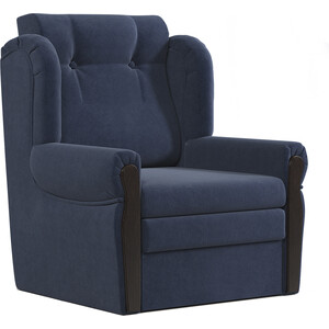 Кресло-кровать Шарм-Дизайн Классика М велюр Ультра миднайт тахта шарм дизайн классика 120 рогожка фиолетовый
