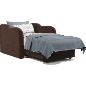 Кресло-кровать Шарм-Дизайн Коломбо 70 велюр Дрим шоколад
