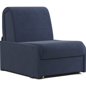 Кресло-кровать Шарм-Дизайн Коломбо БП 60 велюр Ультра миднайт кушетка шарм дизайн леон правый велюр ультра миднайт