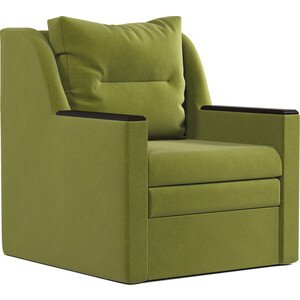 Кресло-кровать Шарм-Дизайн Соло велюр Дрим эппл шкаф купе шарм дизайн соло 260х60 вяз венге