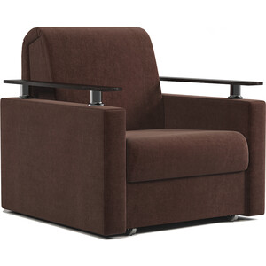 Кресло-кровать Шарм-Дизайн Шарм 60 велюр Дрим шоколад кресло артмебель джон велюр коричневый