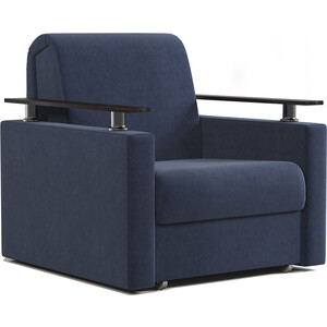 Кресло-кровать Шарм-Дизайн Шарм 60 велюр Ультра миднайт кресло кровать шарм дизайн барон 90 велюр ультра миднайт