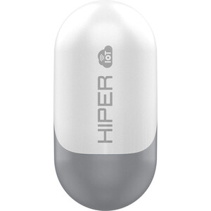 фото Наушники hiper tws smart iot m1 серый беспроводные bluetooth в ушной раковине (htw-m10)