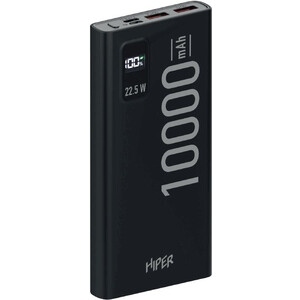 Мобильный аккумулятор Hiper EP 10000 10000mAh 3A QC PD 2xUSB белый (EP 10000 WHITE) аккумулятор gerffins pro gfpro pwb 10000 розовый
