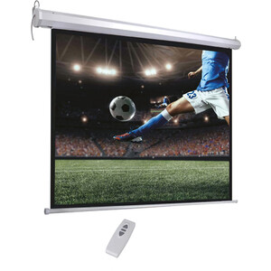 Экран для проектора Hiper 152x203 см Cinema SMR 4x3-100 4:3 настенно-потолочный рулонный (моторизованный привод)