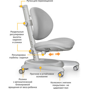 Детский стол mealux vancouver multicolor