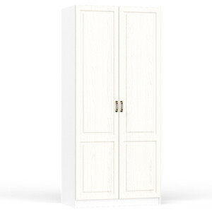 Шкаф для одежды Моби Ливерпуль 13.134, цвет ясень ваниль/белый шкаф 3 х дверный для одежды арника melania 01 рамух белый