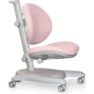 фото Детское кресло mealux ortoback pink обивка розовая однотонная