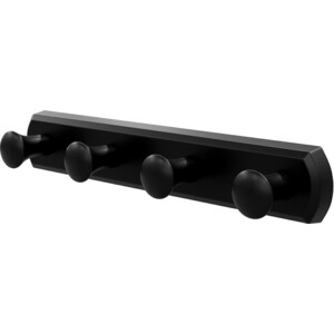 

Планка с 4 крючками Wasserkraft черная (K-1074BLACK), черная (K-1074BLACK)