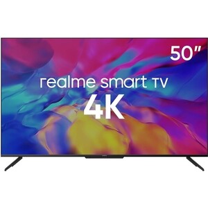 

Телевизор Realme TV 50'' RMV2005 черный (50'', 4K, 60Гц, SmartTV, Android, WiFi), TV 50" RMV2005 черный (50", 4K, 60Гц, SmartTV, Android, WiFi)