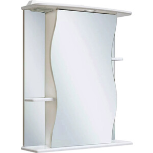 Зеркальный шкаф Runo Лилия 55х75 правый, белый (00000000028) блокнот для пастели лилия холдинг premium а4 30 л на пружине белый лед ice