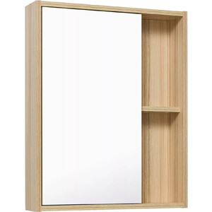 Зеркальный шкаф Runo Эко 52х65 лиственница (УТ000001833)