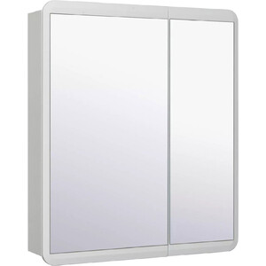Зеркальный шкаф Runo Эрика 70х81 белый (УТ000003320) зеркальный шкаф runo эрика 80х81 белый ут000003321
