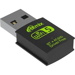 USB-адаптер Ritmix RWA-550 bluetooth адаптер ritmix rwa 350 вер 5 0 usb чёрный