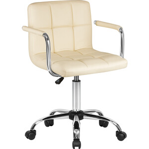 Офисное кресло для персонала Dobrin TERRY LM-9400 кремовый офисное кресло для персонала dobrin terry lm 9400 мятный велюр mj9 87