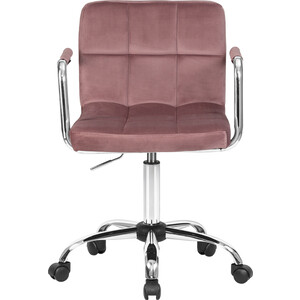 Офисное кресло для персонала Dobrin TERRY LM-9400 пудрово-розовый велюр (MJ9-32)