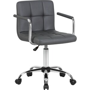 Офисное кресло для персонала Dobrin TERRY LM-9400 серый офисное кресло для персонала dobrin terry lm 9400 мятный велюр mj9 87