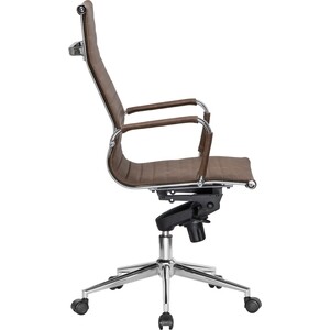 Офисное кресло для руководителей Dobrin CLARK LMR-101F коричневый лофт №320