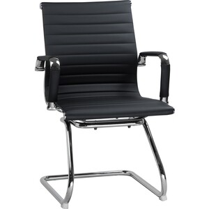 Офисное кресло для посетителей Dobrin CODY LMR-102N черный офисное кресло для персонала dobrin monty lm 9800