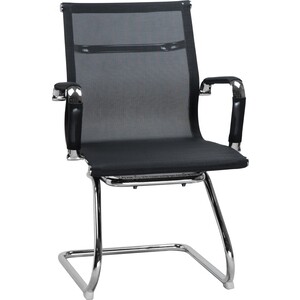 Офисное кресло для посетителей Dobrin CODY MESH LMR-102N_Mesh черный офисное кресло для руководителей dobrin benjamin lmr 117b кремовый