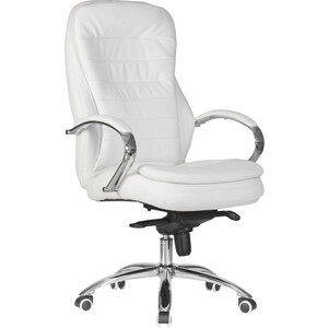 фото Офисное кресло для руководителей dobrin lyndon lmr-108f белый
