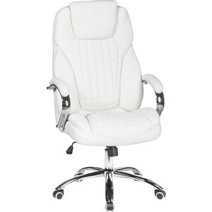 Офисное кресло для руководителей Dobrin CHESTER LMR-114B белый офисное кресло для персонала dobrin terry lm 9400 белый