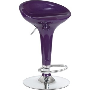 Стул барный Dobrin BOMBA LM-1004 фиолетовый металлик сиденье для купания amarobaby enjoy фиолетовый ab221301e 22