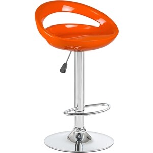 Стул барный Dobrin DISCO LM-1010 оранжевый стул candi 2 44x12 8x53 см ножки металл сиденье текстиль оранжевый