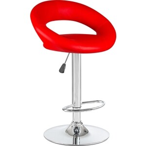 Стул барный Dobrin MIRA LM-5001 красный стул tetchair genius mod 75 ножки серебристый сиденье красный