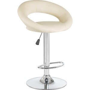 Стул барный Dobrin MIRA LM-5001 кремовый сидушка для стула бархат 40x36 см кремовый