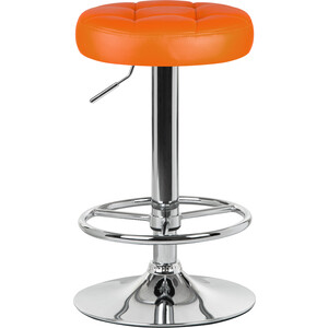 Табурет барный Dobrin BRUNO LM-5008 оранжевый стул candi 2 44x12 8x53 см ножки металл сиденье текстиль оранжевый