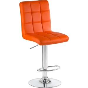 Стул барный Dobrin KRUGER LM-5009 оранжевый барный стул solid mango wood