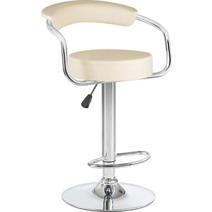 Стул барный Dobrin MARTA LM-5013 кремовый сидушка для стула бархат 40x36 см кремовый