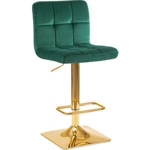 Стул барный Dobrin GOLDIE LM-5016 зеленый велюр (MJ9-88) стул tetchair genius mod 75 ножки серебристый сиденье зеленый