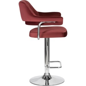фото Стул барный dobrin charly lm-5019 винный велюр (mj9-35)
