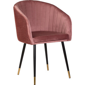 Стул обеденный Dobrin MARY LM-7305 бронзово-розовый велюр (1922-17) стул обеденный dobrin matilda lm 9691 коричневая ткань lar 275 3