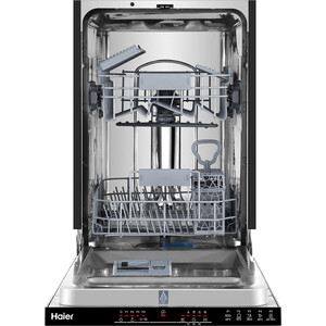 Встраиваемая посудомоечная машина Haier HDWE10-292RU встраиваемые посудомоечные машины electrolux загрузка на 14 комплектов посуды сенсорное управление 7 программ 59 6x55x82 см сушка с