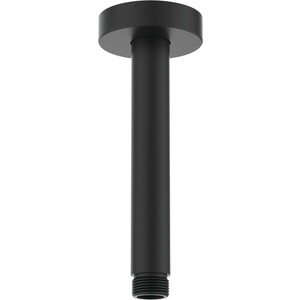 Кронштейн для верхнего душа Ideal Standard Idealrain 150 мм черный шелк (B9446XG) шланговое подключение ideal standard idealrain 1 2 черный шелк bc808xg