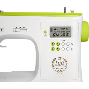 Швейно-вышивальная машина NECCHI NC-102D белый/зеленый