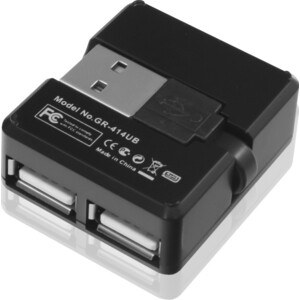 Адаптер Ginzzu HUB GR-414UB Ginzzu USB 2.0 4 port