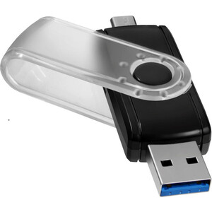 Картридер Ginzzu Картридер EXT GR-589UB USB3.0/OTG microUSB