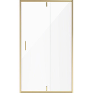 Душевая дверь Niagara Nova 100х195 прозрачная, холодное золото (NG-43-10AG) душевая дверь niagara nova 110х195 прозрачная холодное золото ng 43 11ag