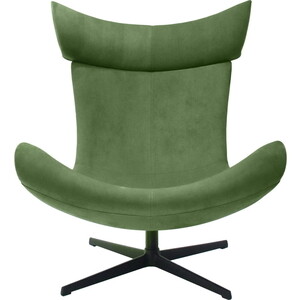 Кресло Bradex TORO зеленый, искусственная замша (FR 0663) салфетка автомобильная замша искусственная 66 х 43 см в тубусе autovirazh av 018211