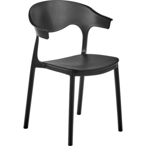 стул полубарный bradex leo чёрный с жаккардом rf 0270 Стул Bradex Forma, чёрный (FR 0827)