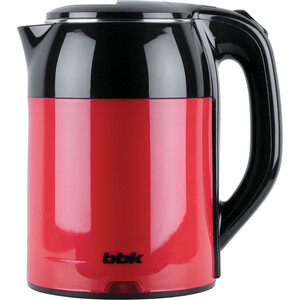 заварочный чайник beka 16409244 красный Чайник электрический BBK EK1709P черный/красный