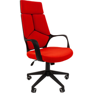 Офисное кресло Chairman 525 Россия ткань 26-22 красный (00-07103576) офисное кресло chairman 696 lt tw красный
